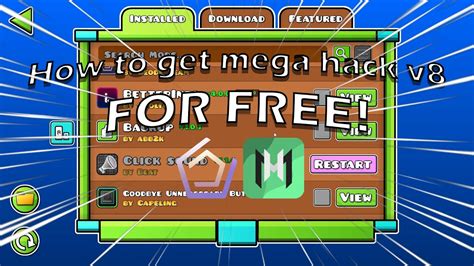 How to get Mega Hack V8 FOR FREE! (Geode) .